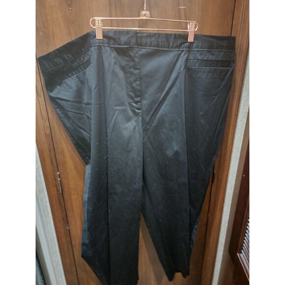 Maggie Barnes Black Dress Pants Sz 32 NWOT - Picture 1 of 2